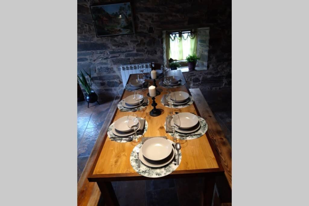Casa Do Linho 400 Year Old Country Cottage Олейруш Экстерьер фото